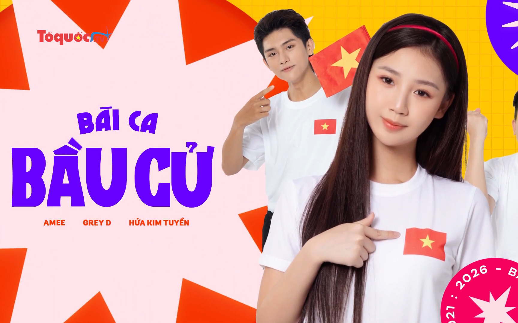 MV “Bài ca bầu cử” mang không khí trẻ trung, sôi động