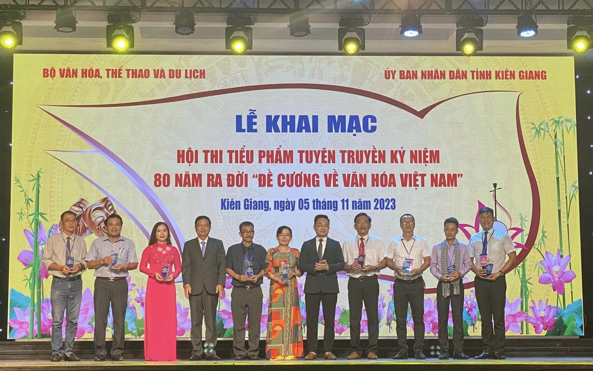 9 tỉnh tranh tài tại Hội thi Tiểu phẩm tuyên truyền kỷ niệm 80 năm ra đời Đề cương Văn hóa Việt Nam