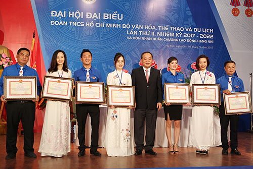 Đại hội Đại biểu Đoàn TNCS Hồ Chí Minh Bộ VHTTDL lần thứ II nhiệm kỳ 2017-2022