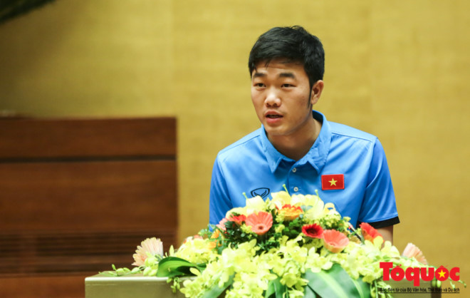 Chủ tịch Quốc hội Nguyễn Thị Kim Ngân gặp gỡ đội tuyển U23 Việt Nam