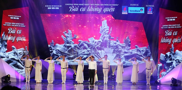 “Bài ca không quên“: Tưởng nhớ và tri ân các anh hùng liệt sĩ