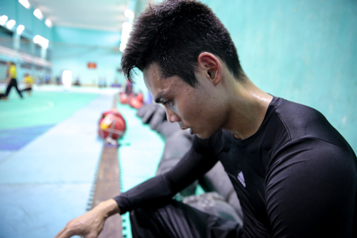 Hình ảnh các VĐV Pencak silat nỗ lực tập luyện trước ngày ASIAD 2018 khởi tranh