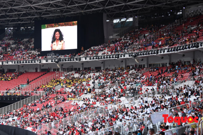Những hình ảnh tại Lễ khai mạc ASIAD 2018