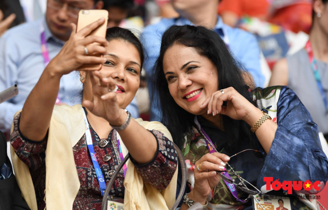 Những hình ảnh tại Lễ khai mạc ASIAD 2018