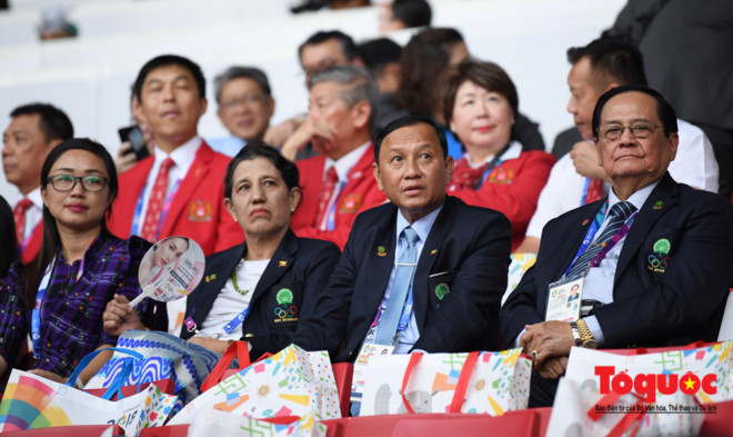 Những hình ảnh tại Lễ khai mạc ASIAD 2018