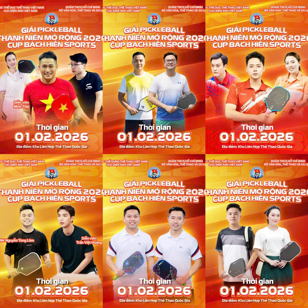 Giải Pickleball Thanh niên mở rộng 2026: Hướng tới kỉ niệm những ngày lễ lớn - Ảnh 2.