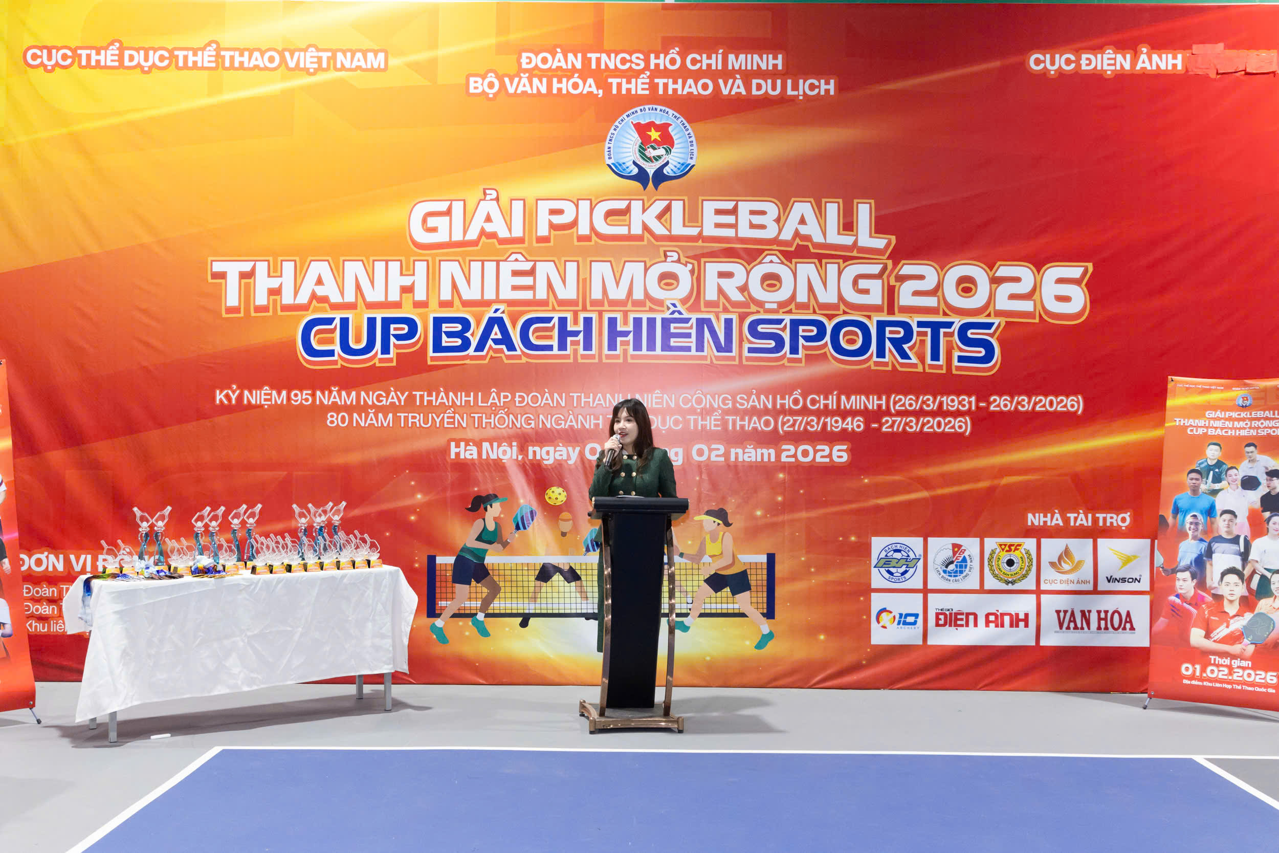 Giải Pickleball Thanh niên mở rộng 2026: Đa dạng hóa các hoạt động thể dục thể thao trong đoàn viên, thanh niên - Ảnh 1.