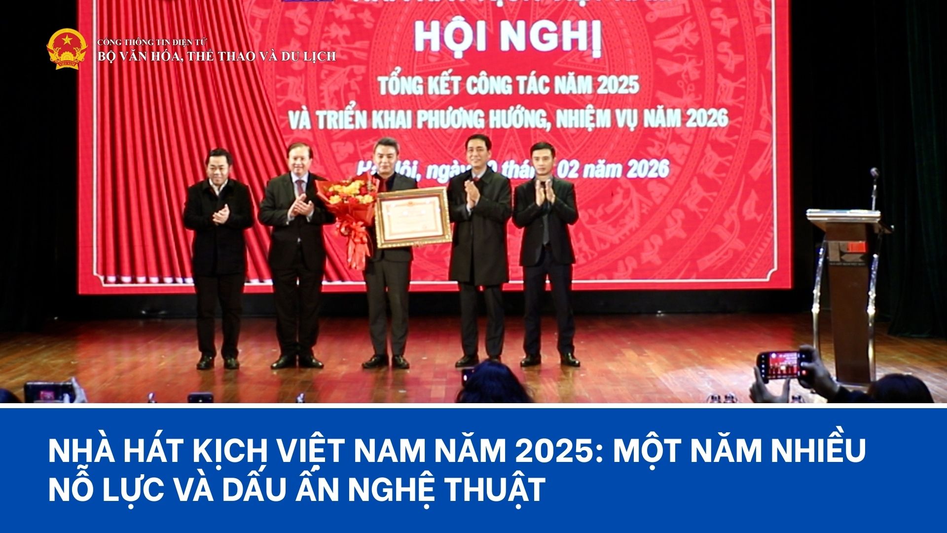 Nhà hát Kịch Việt Nam năm 2025: Một năm nhiều nỗ lực và dấu ấn nghệ thuật
