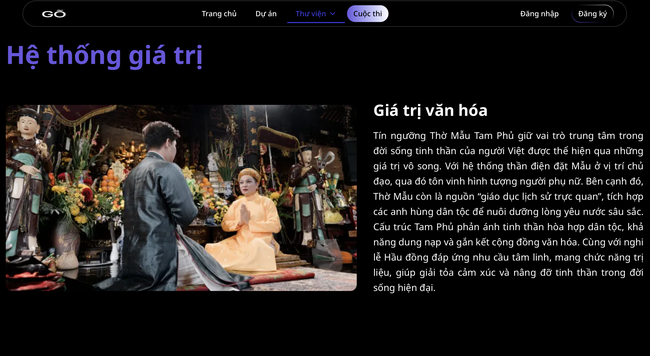 Người trẻ khởi xướng dự án số hóa và quảng bá Tín ngưỡng thờ Mẫu Tam phủ - Ảnh 3.