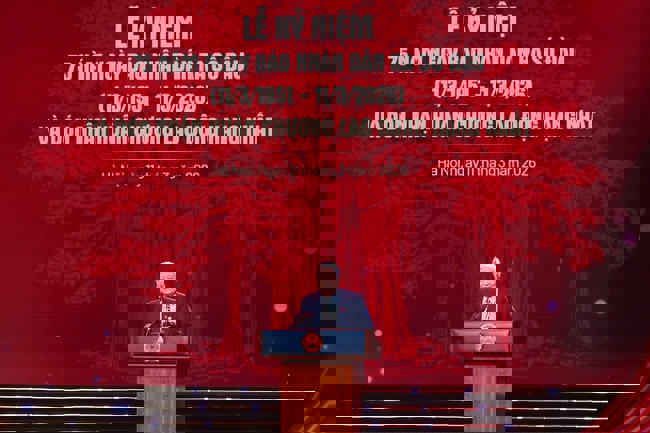 Báo Nhân Dân kỷ niệm 75 năm Ngày ra số đầu và đón nhận Huân chương Lao động hạng Nhất - Ảnh 5.