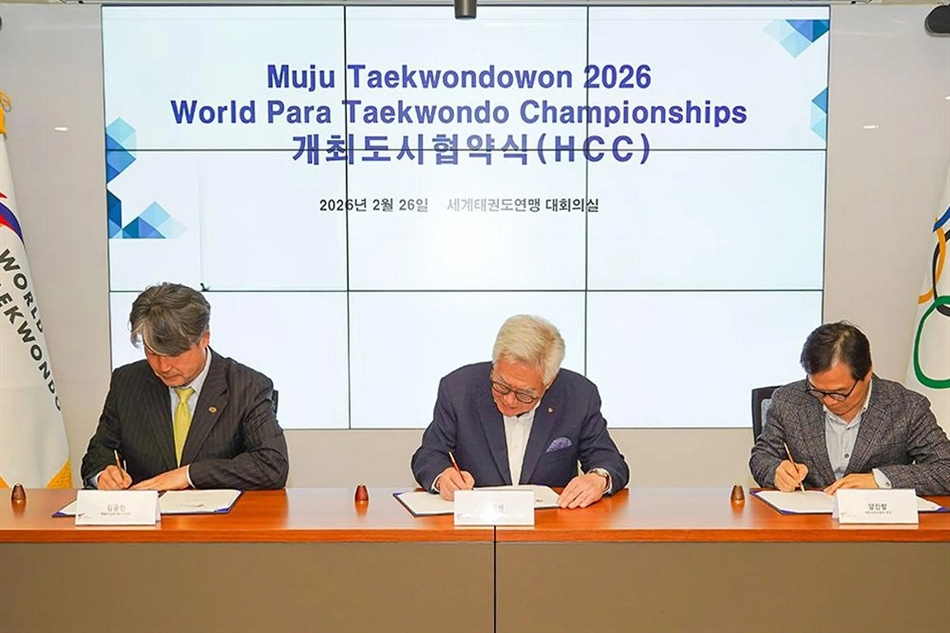 Muju trở thành điểm đến lịch sử của Giải vô địch Taekwondo người khuyết tật thế giới 2026