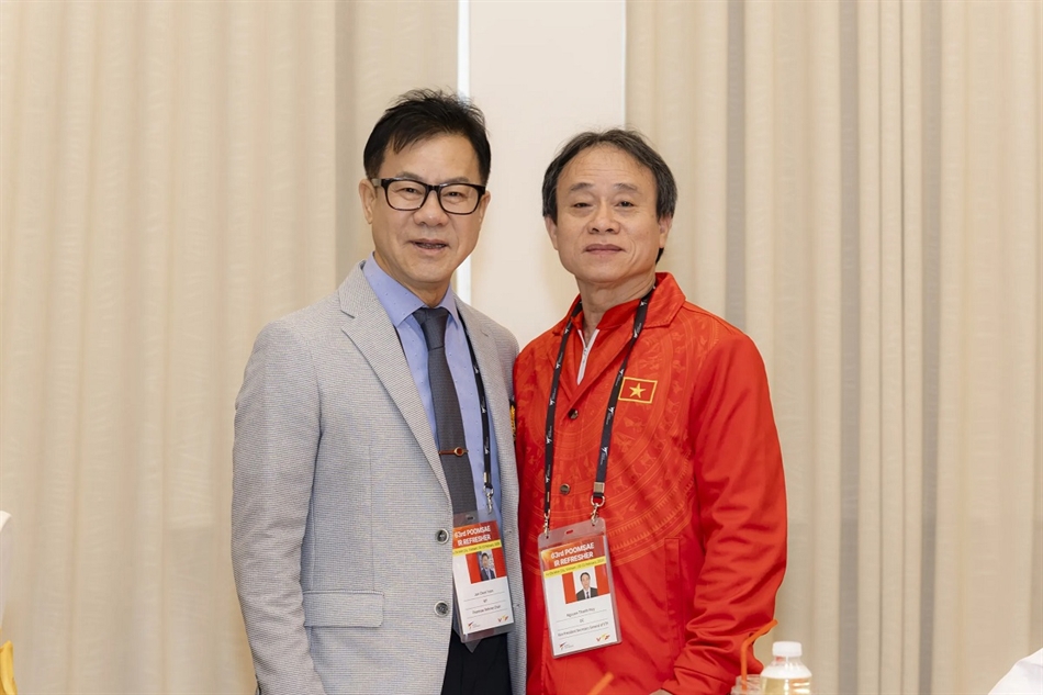 Taekwondo Việt Nam nâng tầm chuyên môn trọng tài theo chuẩn quốc tế - Ảnh 1.