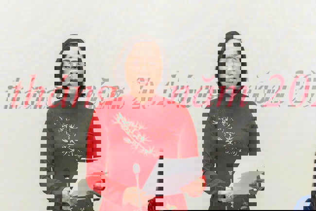 Công tác thông tin, tuyên truyền về bầu cử được triển khai đồng bộ, kịp thời với nội dung phong phú, hình thức đa dạng - Ảnh 1.