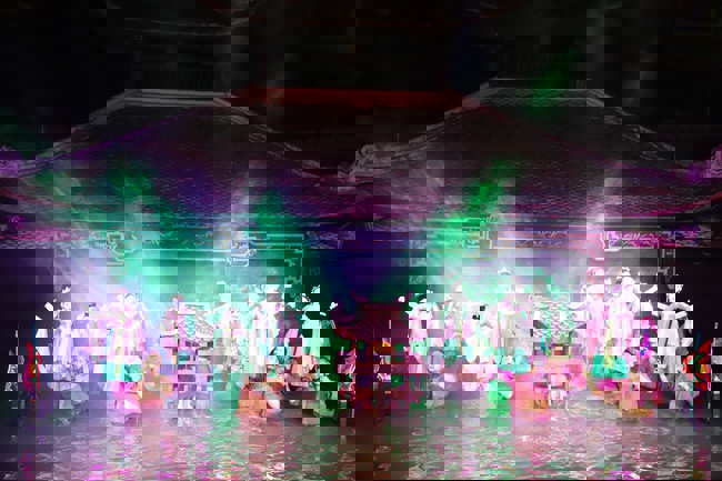 Ảnh: Chương trình nghệ thuật đặc sắc tại Lễ kỷ niệm 70 năm ngày thành lập Nhà hát Múa rối Việt Nam  - Ảnh 3.