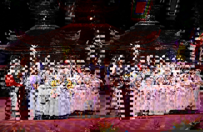 Ảnh: Chương trình nghệ thuật đặc sắc tại Lễ kỷ niệm 70 năm ngày thành lập Nhà hát Múa rối Việt Nam  - Ảnh 20.