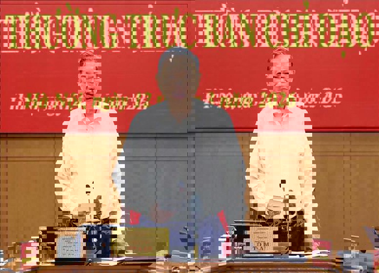 Tổng Bí thư Tô Lâm: Triển khai Nghị quyết 57 phải quyết liệt, bài bản hơn, gắn với kết quả cụ thể - Ảnh 1.