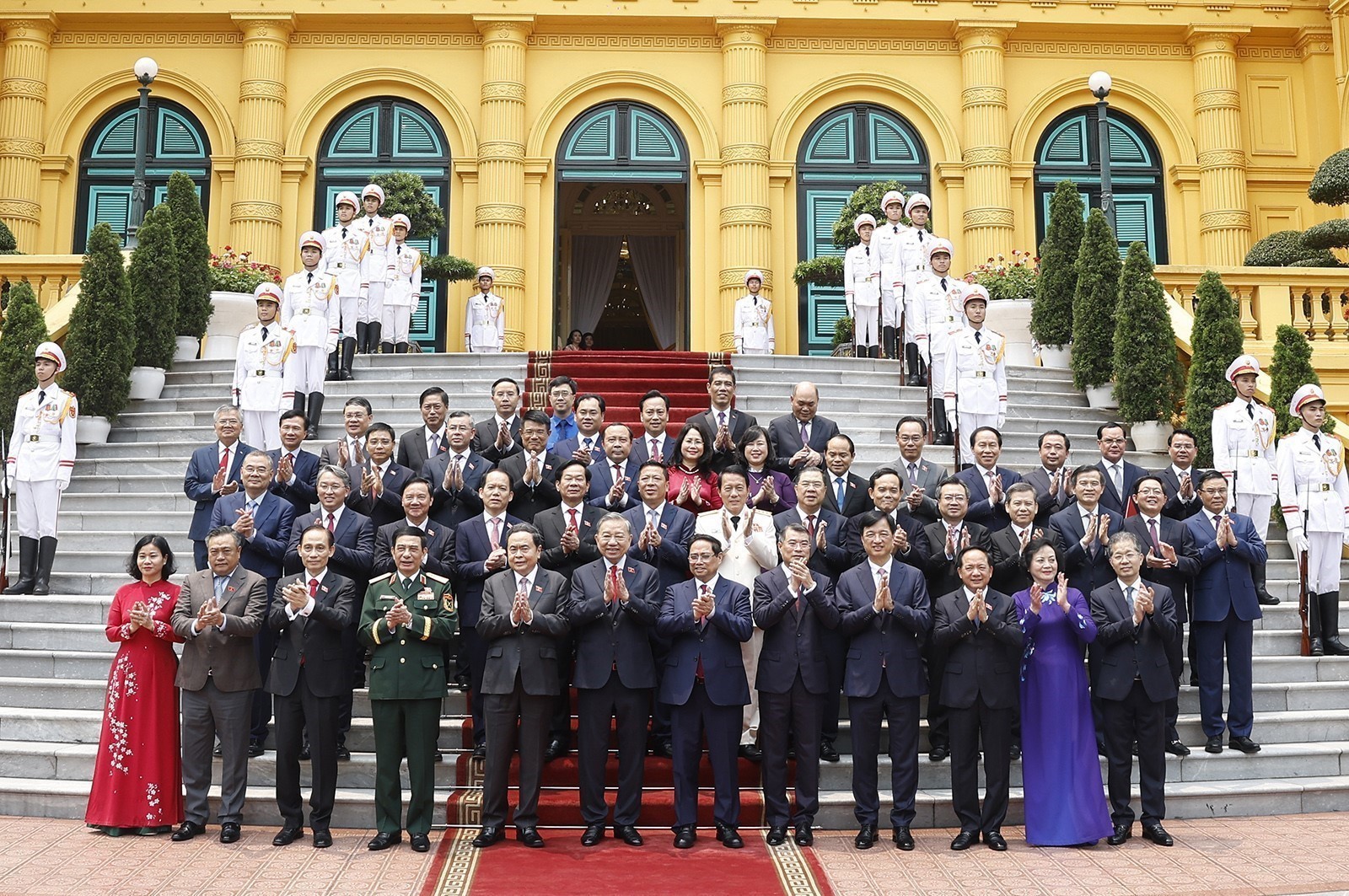 Tổng Bí thư, Chủ tịch nước chủ trì hội nghị công bố các quyết định đối với Chính phủ - Ảnh 9.
