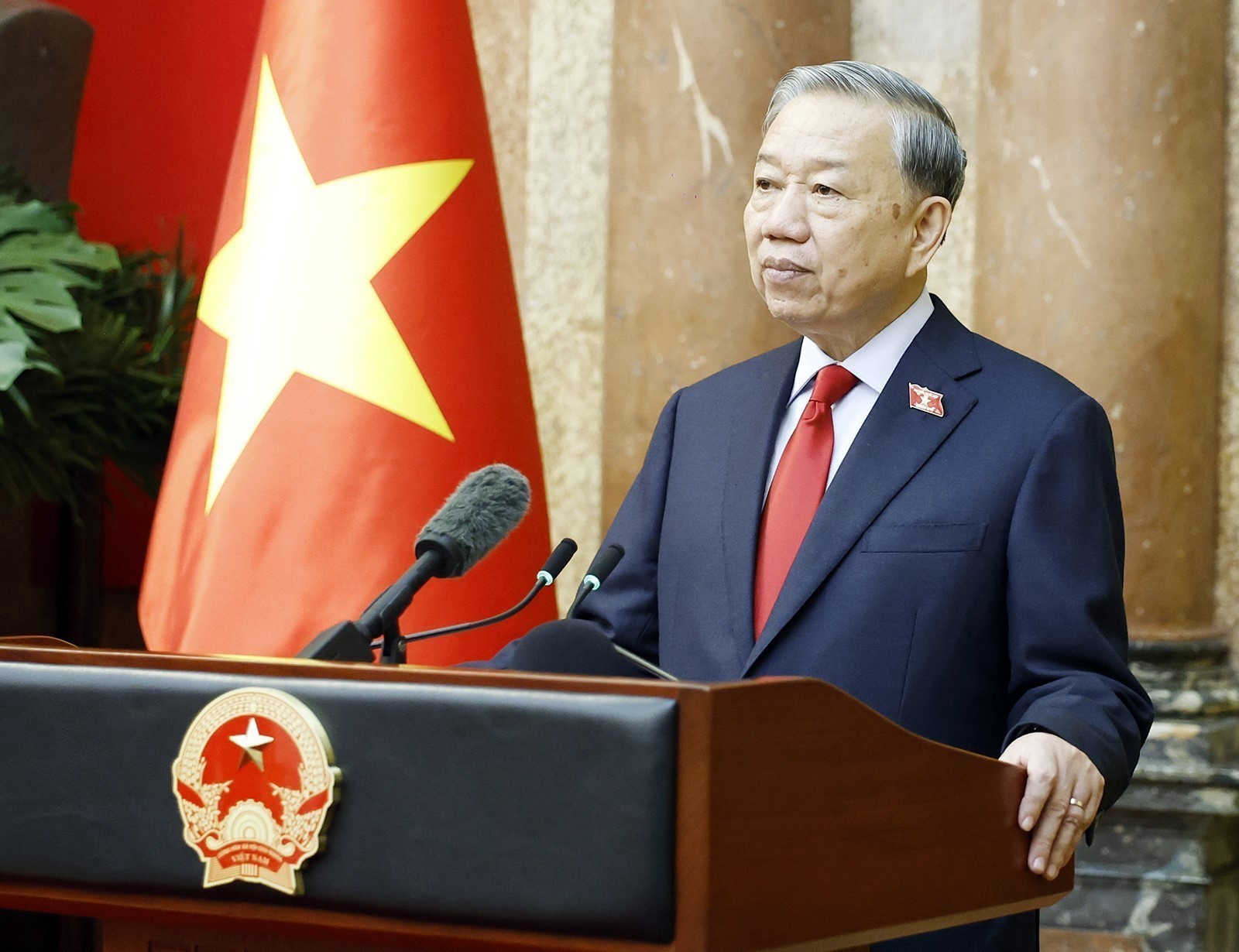 Tổng Bí thư, Chủ tịch nước chủ trì hội nghị công bố các quyết định đối với Chính phủ - Ảnh 6.