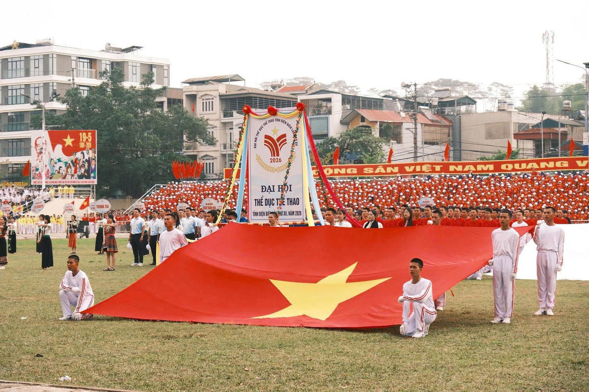 Khai mạc Đại hội Thể dục thể thao tỉnh Điện Biên lần thứ XII