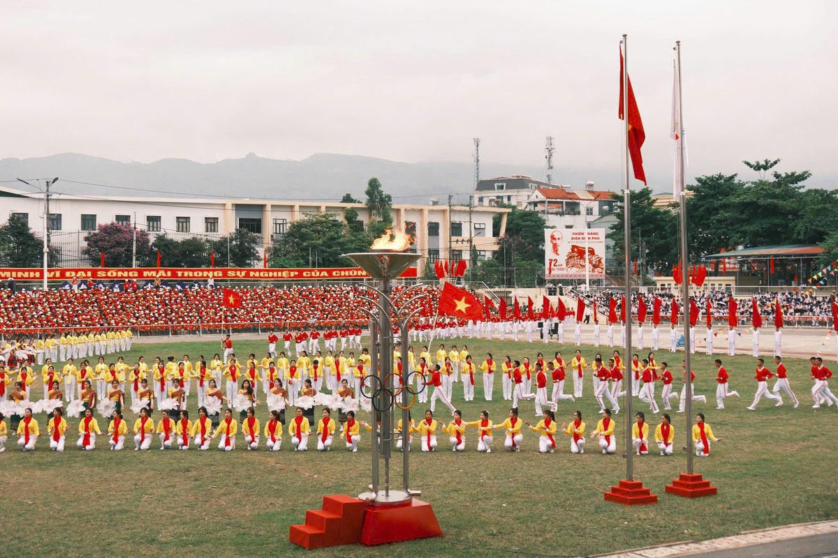 Khai mạc Đại hội Thể dục thể thao tỉnh Điện Biên lần thứ XII
