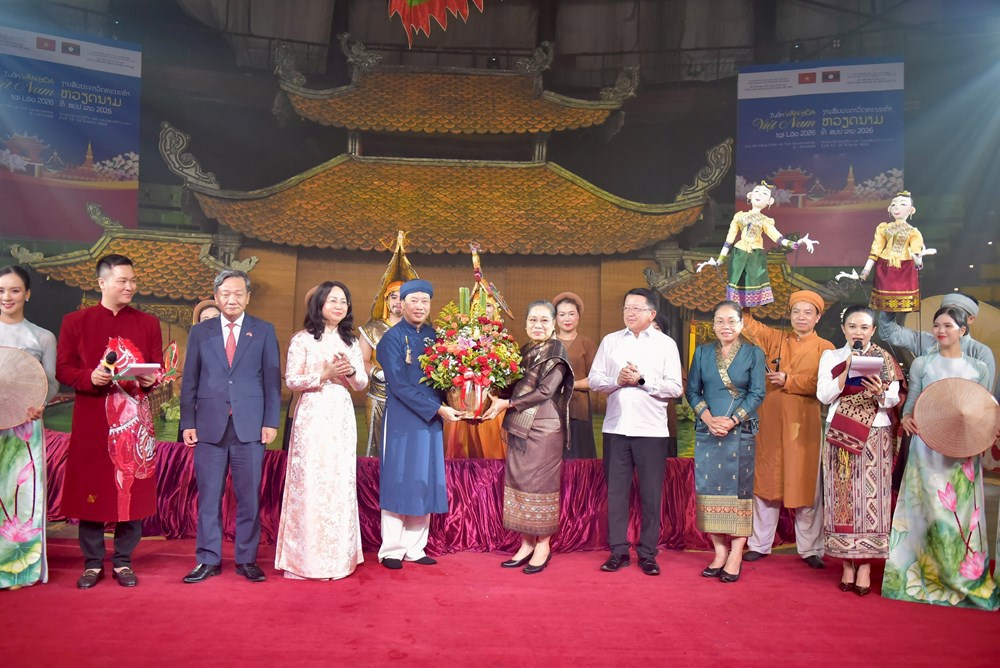 Khai mạc Tuần Văn hóa Việt Nam tại Lào năm 2026: Hương sắc Việt tỏa sáng tình hữu nghị giữa hai nước - ảnh 1