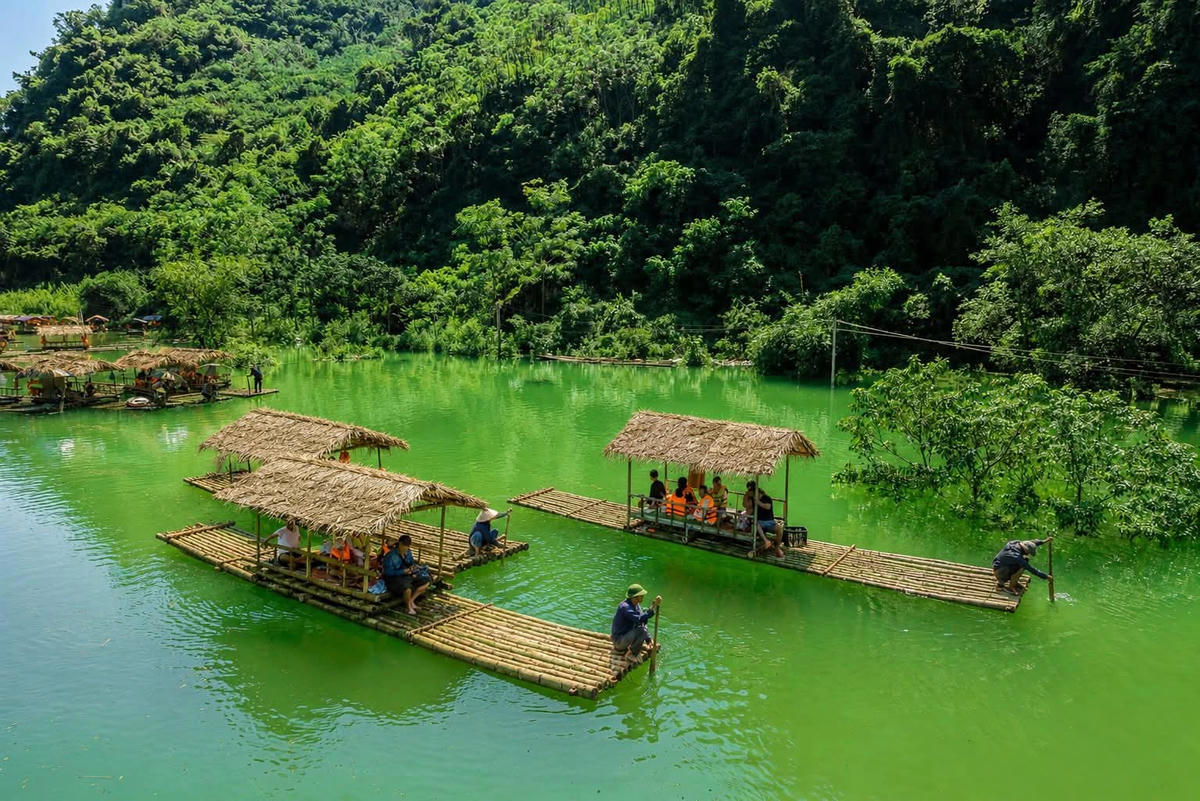 Sức hút du lịch cộng đồng tại Hữu Liên đến từ cảnh quan thiên nhiên được đăng tải trên nền tảng số.