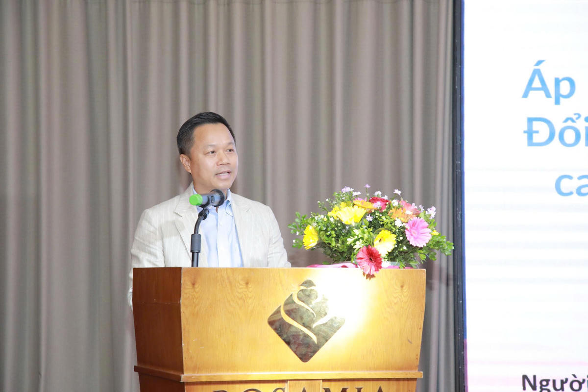 Ông Nguyễn Đức Quỳnh, Chủ tịch Chi hội Khách sạn Đà Nẵng. Ảnh: Nguyễn Tú.