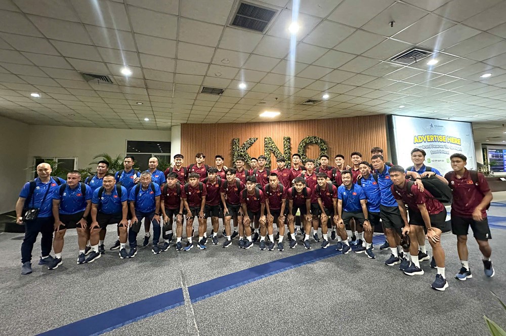 U19 Việt Nam có mặt tại Indonesia, sẵn sàng cho giải U19 Đông Nam Á 2026 - ảnh 3