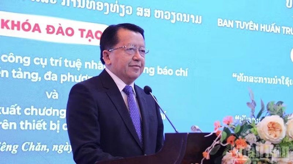 Việt Nam hỗ trợ đào tạo kỹ năng báo chí hiện đại cho phóng viên Lào - ảnh 4