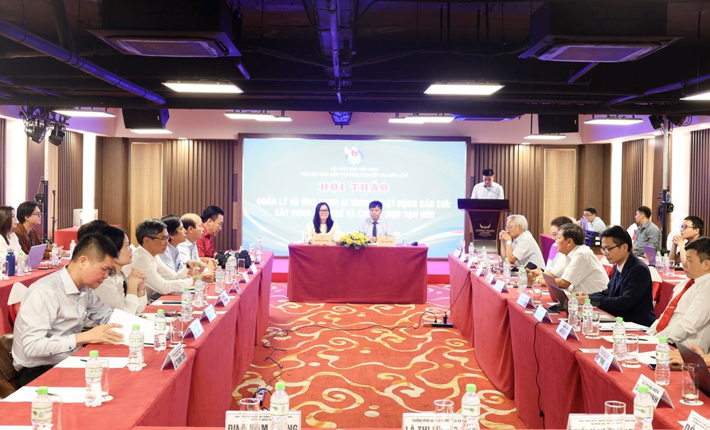 AI vào tòa soạn: Cần “hàng rào” đạo đức và quy chế quản trị - ảnh 1
