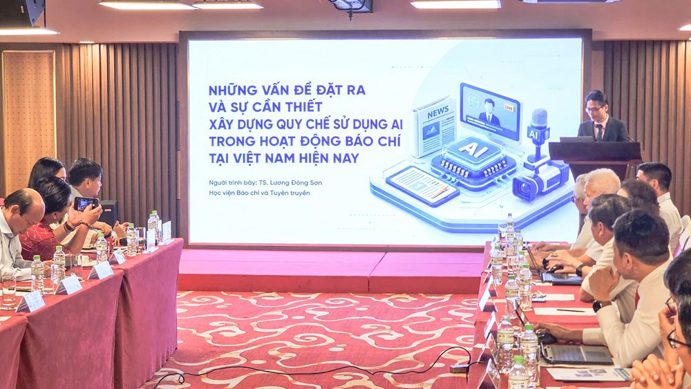 AI vào tòa soạn: Cần “hàng rào” đạo đức và quy chế quản trị - ảnh 4