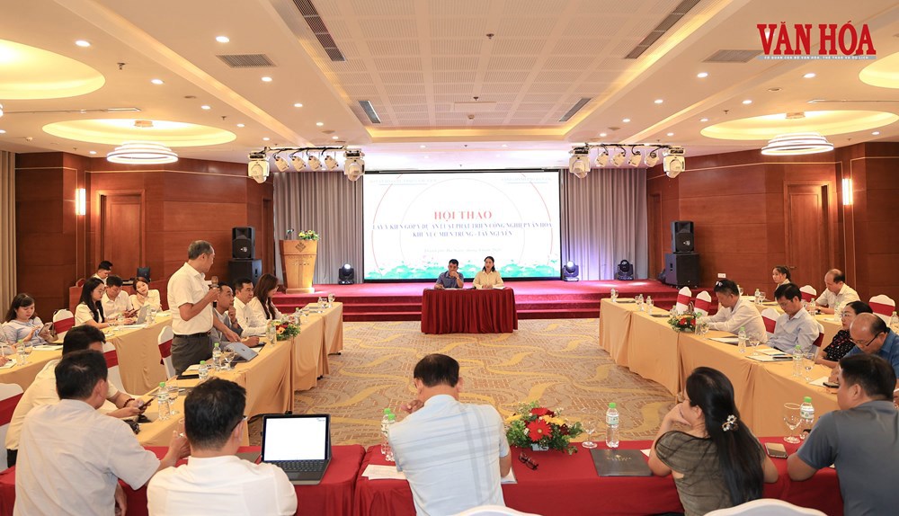 Lấy ý kiến góp ý dự án Luật Phát triển công nghiệp văn hóa khu vực miền Trung - Tây Nguyên - ảnh 9