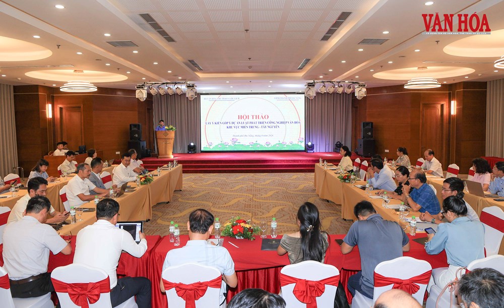 Lấy ý kiến góp ý dự án Luật Phát triển công nghiệp văn hóa khu vực miền Trung - Tây Nguyên - ảnh 1