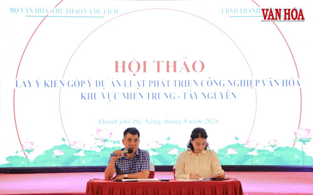 Lấy ý kiến góp ý dự án Luật Phát triển công nghiệp văn hóa khu vực miền Trung - Tây Nguyên - ảnh 4
