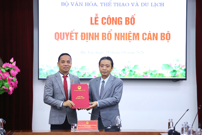 Bổ nhiệm ông Nguyễn Trọng Hổ giữ chức Phó Cục trưởng Cục Thể dục thể thao Việt Nam