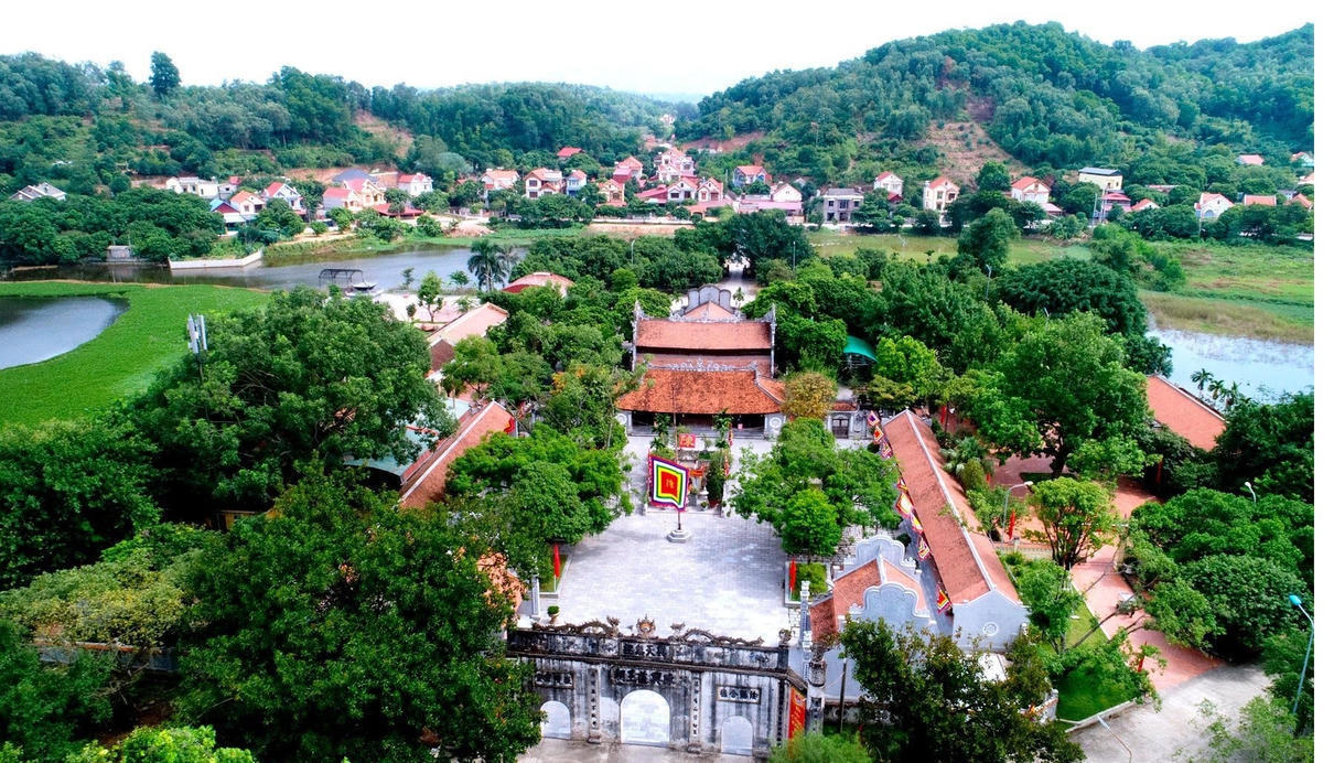 Khu vực đền Kiếp Bạc. Ảnh: Thành Chung.