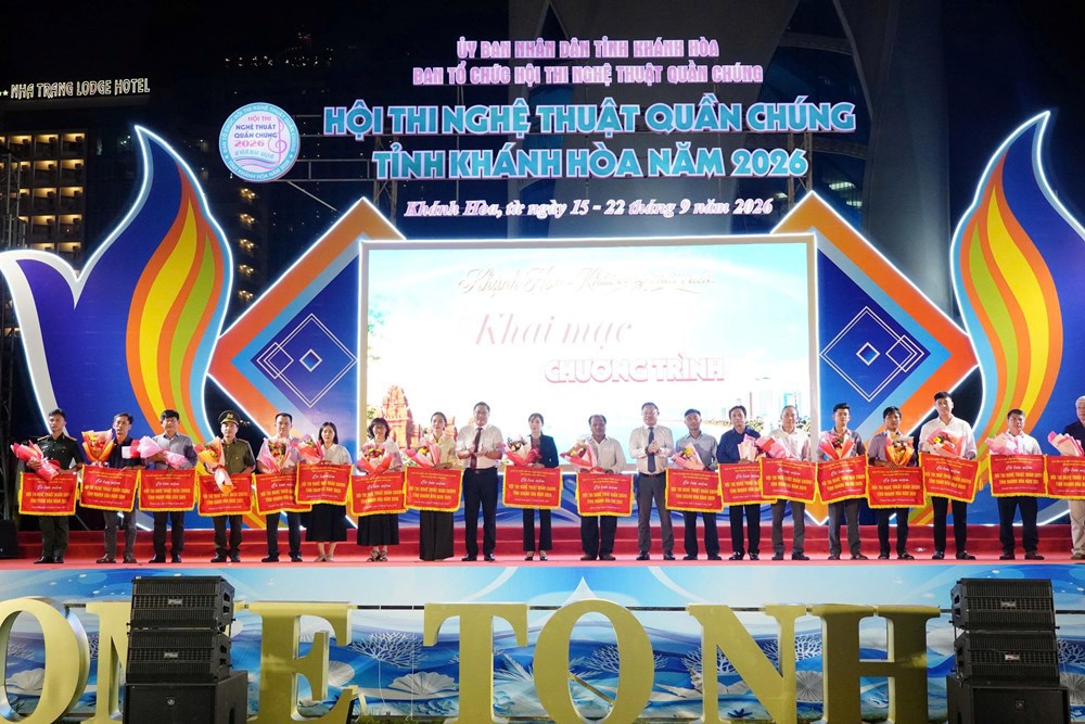 Khai mạc Hội thi Nghệ thuật quần chúng tỉnh Khánh Hòa năm 2026 - ảnh 5