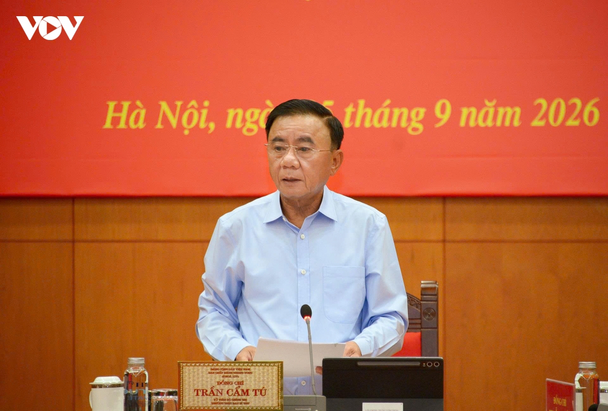 thuong truc ban bi thu chu tri phien hop ve phat trien van hoa viet nam hinh anh 2