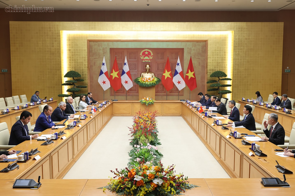 Thủ tướng Lê Minh Hưng và Tổng thống Cộng hòa Panama nhất trí thúc đẩy hợp tác văn hóa, du lịch - ảnh 2