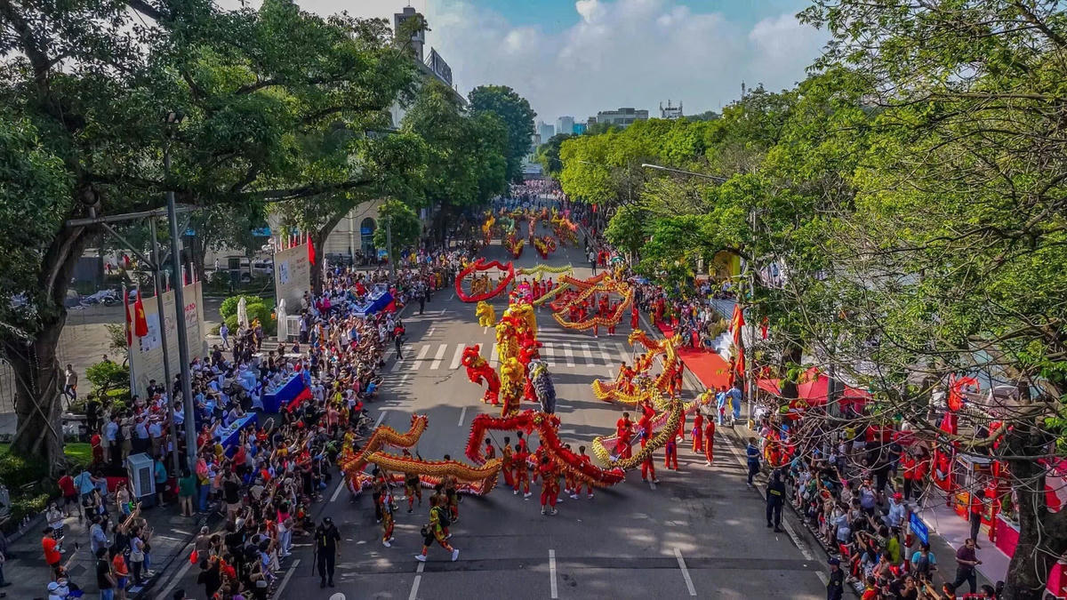 Festival Thu Hà Nội được kỳ vọng tạo điểm nhấn cho du lịch Thủ đô, lan tỏa giá trị văn hóa và sức hút riêng của mùa thu Hà Nội. Ảnh: Quỳnh Phạm.