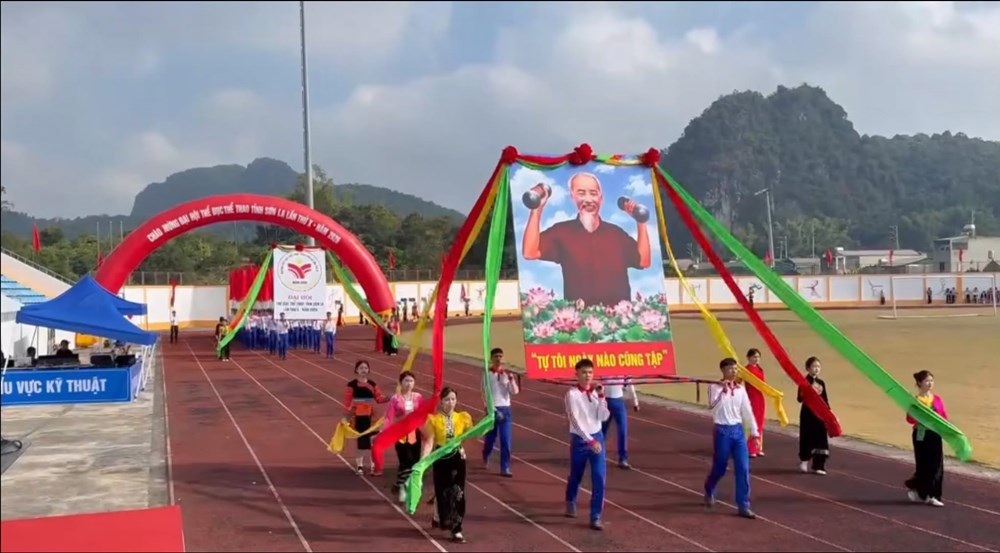 Hơn 3.000 cán bộ, HLV, VĐV dự Đại hội TDTT tỉnh Sơn La năm 2026 - ảnh 1