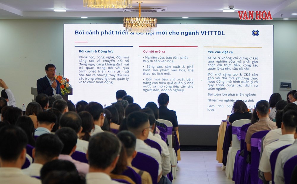 Thúc đẩy đổi mới sáng tạo, nâng cao hiệu quả quản lý ngành Văn hóa - ảnh 3