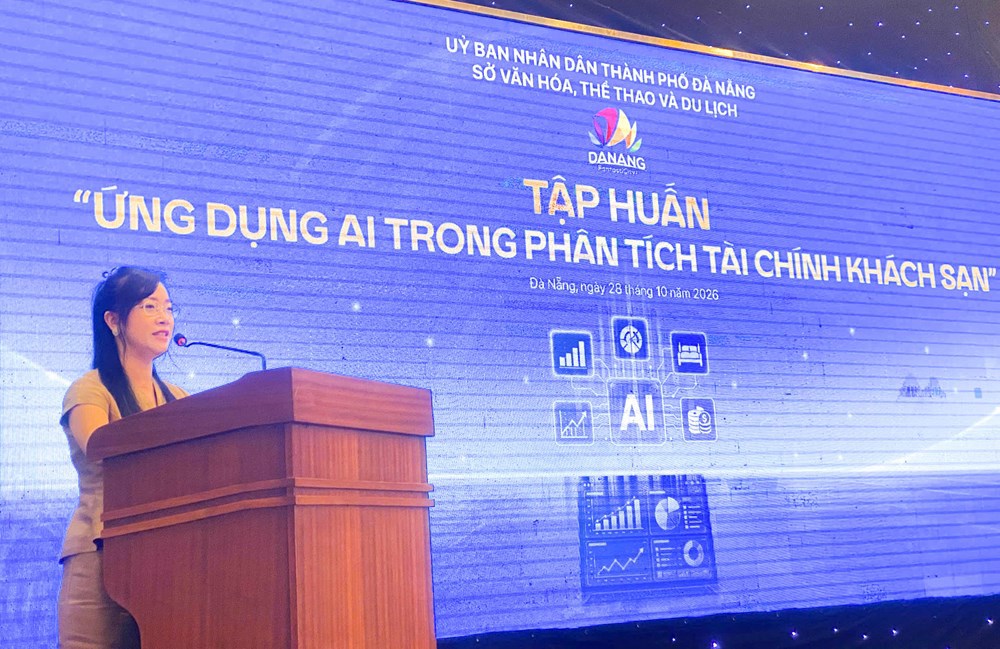 Đà Nẵng tập huấn ứng dụng AI trong phân tích tài chính khách sạn - ảnh 1