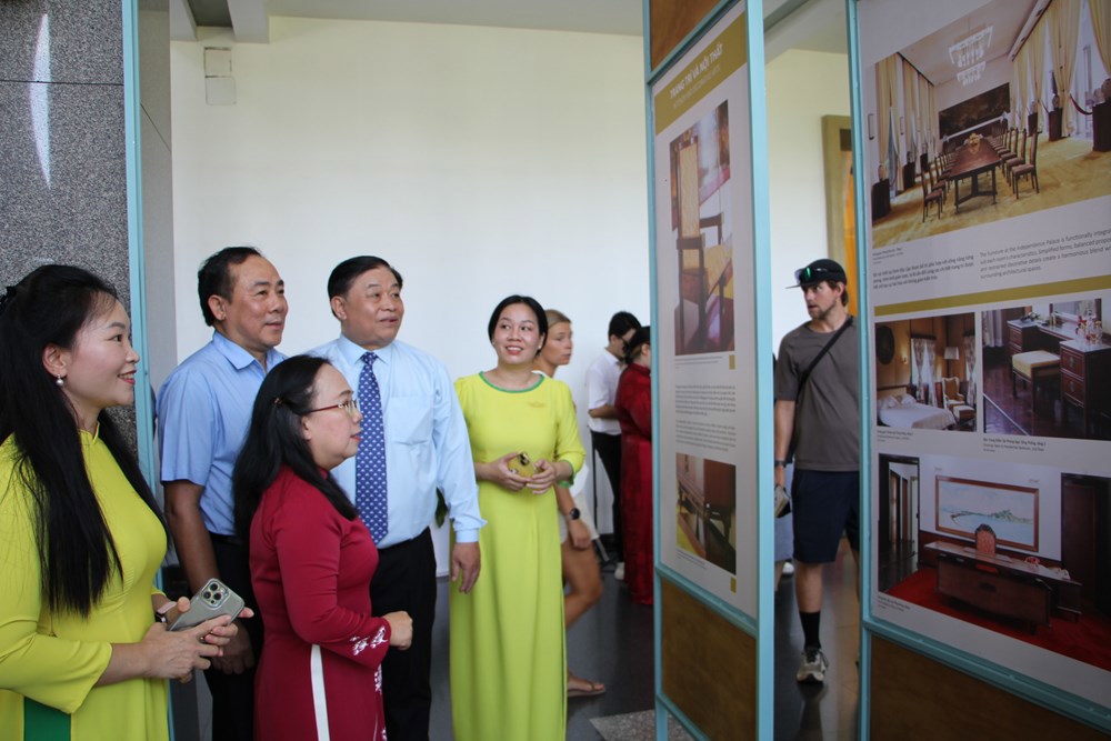 Triển lãm chào mừng Ngày Văn hóa Việt Nam tại Dinh Độc Lập - ảnh 6
