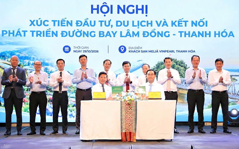 Thanh Hóa - Lâm Đồng bắt tay kích cầu du lịch, khôi phục đường bay - ảnh 1