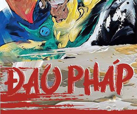 “Đao pháp” – Triển lãm với những bức tranh không được vẽ bằng cọ - Ảnh 1.