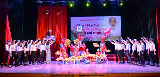 Trường Đại học Văn hóa Hà Nội: Trao giải Cuộc thi Tìm hiểu về tư tưởng, đạo đức, phong cách Hồ Chí Minh - Ảnh 2.