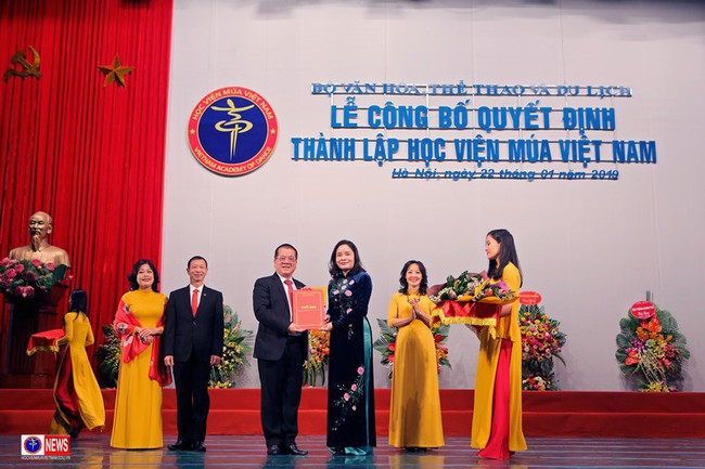 Lễ công bố quyết định thành lập Học viện Múa Việt Nam - Ảnh 1.