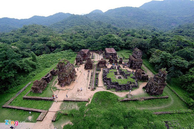 Phát hiện di tích trong khu vực xây dựng nhà biểu diễn nghệ thuật ở Mỹ Sơn - Ảnh 1.