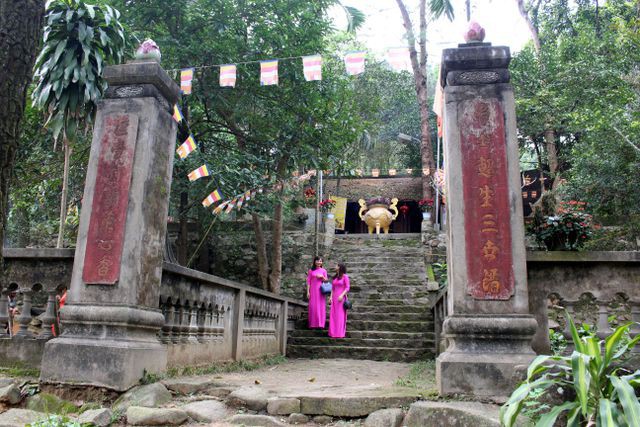 Hà Tĩnh: Trùng tu, tôn tạo di tích chùa Chân Tiên - Ảnh 1.